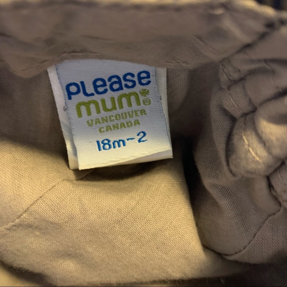 Please Mum Brown Corduroy Baby Boys Fedora Hat Size 18Months-2T - Picture 3 of 3